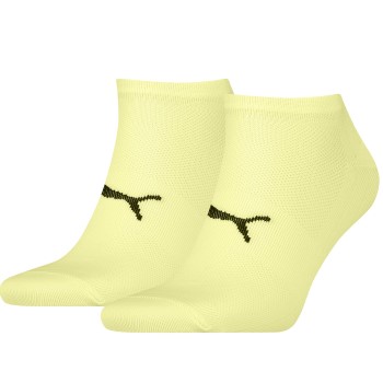 Puma Strømper 2P Sport Light Sneaker Socks Gul Str 39/42