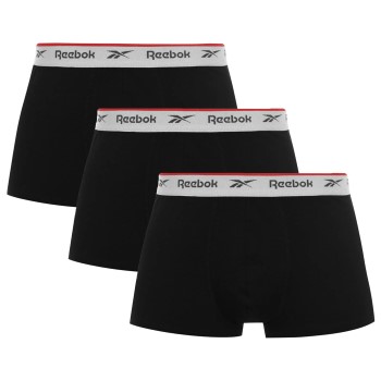 Reebok 3P Ovett Trunk Sort bomuld X-Large Herre