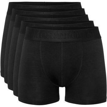 Resteröds 5P Organic Cotton Boxer Sort økologisk bomuld Small Herre