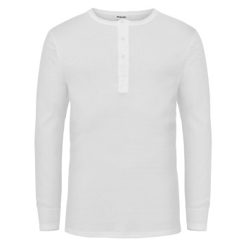 Resteröds Organic Cotton Grandpa Long Sleeve Hvid økologisk bomuld Medium Herre