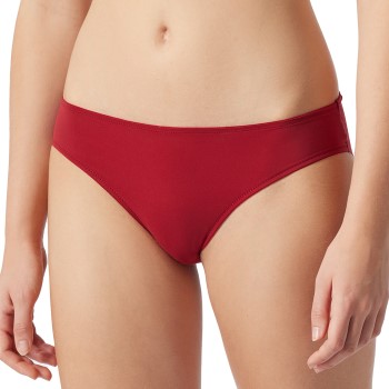 Schiesser Trusser Invisible Lace Brief Rød 40 Dame