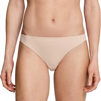 Schiesser Trusser Invisible Lace String Beige 42 Dame