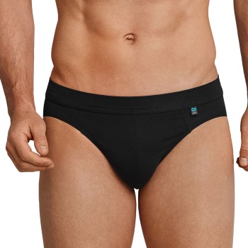 Schiesser Long Life Cotton Rio Brief Sort bomuld Medium Herre