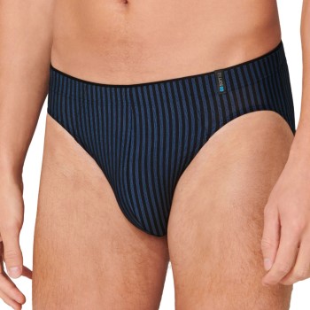 Schiesser Long Life Soft Super Mini Brief Marineblå Large Herre