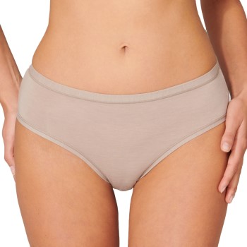 Schiesser Trusser Personal Fit Midi Brief Beige Large Dame