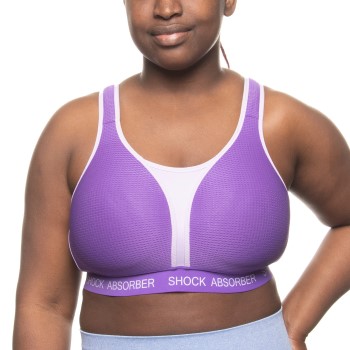 Shock Absorber Bh Ultimate Run Padded Bra Lilla B 80 Dame