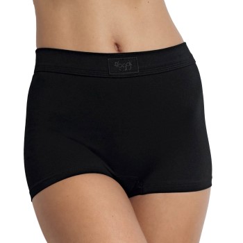 Sloggi Trusser Double Comfort Shorts Sort bomuld 38 Dame