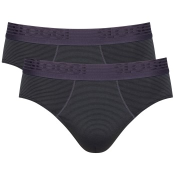 Sloggi 2P Men Ever Cool Brief Sort Large Herre