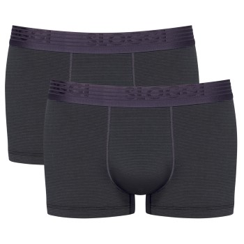 Sloggi 2P Men Ever Cool Trunk Sort Small Herre