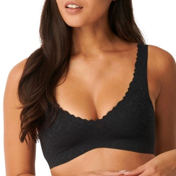 Sloggi Bh ZERO Feel Lace 2.0 Bralette Sort X-Small Dame