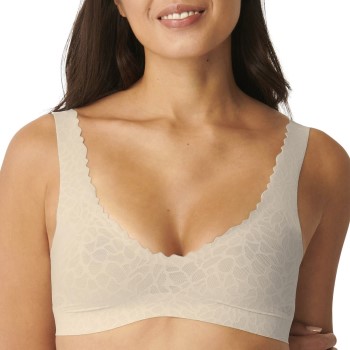 Se Sloggi Bh ZERO Feel Lace 2.0 Bralette Creme Large Dame ved Timarco