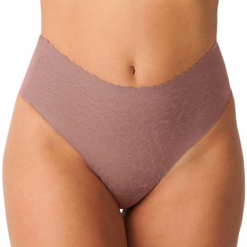 Sloggi Trusser ZERO Feel Lace 2.0 Hipster Lysbrun  X-Small Dame