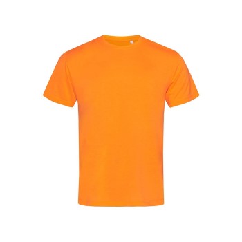 Se Stedman Active Cotton Touch For Men Orange polyester Medium Herre ved Timarco