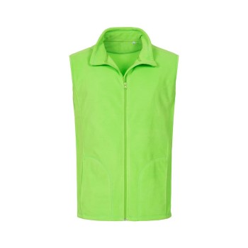 Stedman Active Fleece Vest For Men Grøn polyester Medium Herre