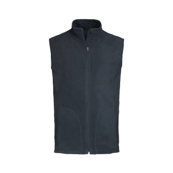 Stedman Active Fleece Vest For Men Mørkblå polyester Small Herre