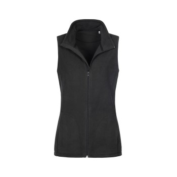 Stedman Active Fleece Vest For Women Sort polyester Medium Dame