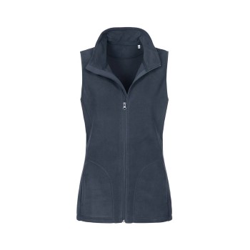 Stedman Active Fleece Vest For Women Mørkblå polyester Large Dame