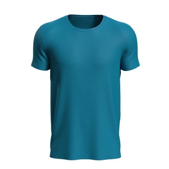 Stedman Active Sports-T For Men Blå polyester Small Herre