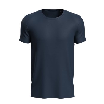 Se Stedman Active Sports-T For Men Mørkblå polyester Medium Herre ved Timarco