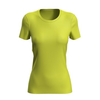 Se Stedman Active Sports-T For Women Gul polyester Large Dame ved Timarco