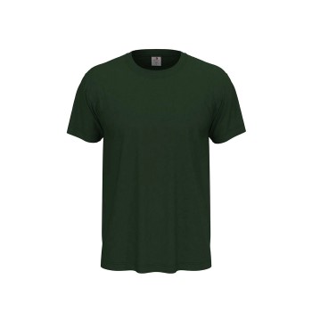 Stedman Classic Men T-shirt Mørkgrøn  bomuld Small Herre