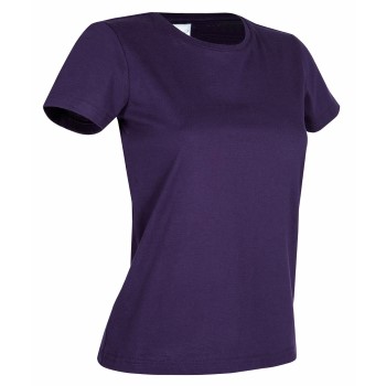 Stedman Classic Women T-shirt Lilla bomuld Small Dame