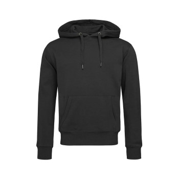 Stedman Men Active Sweat Hoodie Sort X-Large Herre