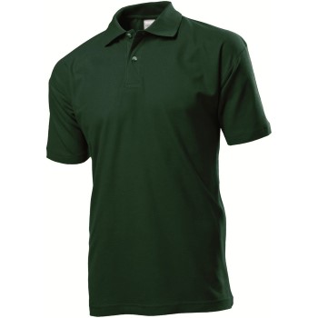 Stedman Polo Men Grøn bomuld XX-Large Herre