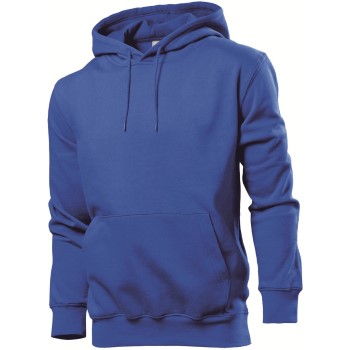 Se Stedman Sweatshirt Hooded Men Kongeblå Medium Herre ved Timarco