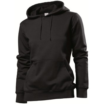 Stedman Sweatshirt Hooded Women Sort Medium Dame