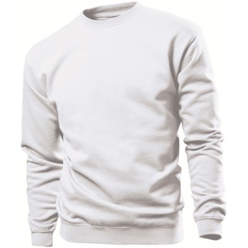 Se Stedman Sweatshirt Men Hvid Medium Herre ved Timarco