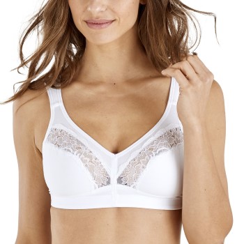 Swegmark Bh Fairtrade Soft Bra Hvid økologisk bomuld B 80 Dame