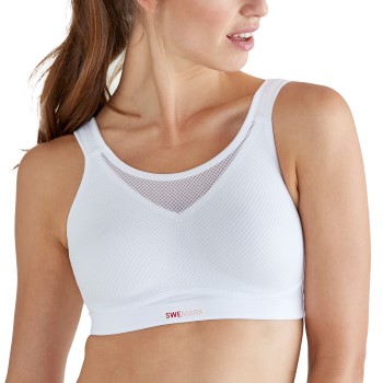 SWEMARK Sport by Swegmark Swemark Magic High Support Sport Bra Bh Hvid B 75 Dame