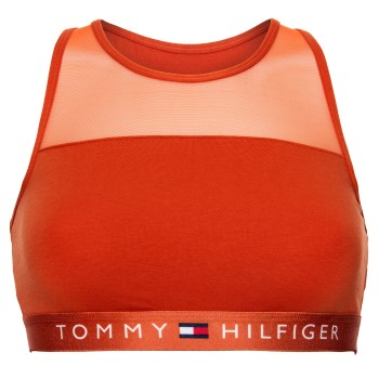 Tommy Hilfiger Bh Bralette Orange bomuld Large Dame