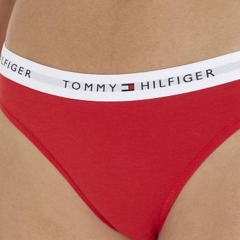 Tommy Hilfiger Trusser Icon Brief Rød Large Dame