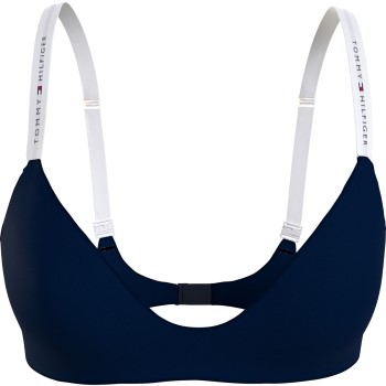 Tommy Hilfiger Bh Icon Triangle Bra Mørkblå Large Dame