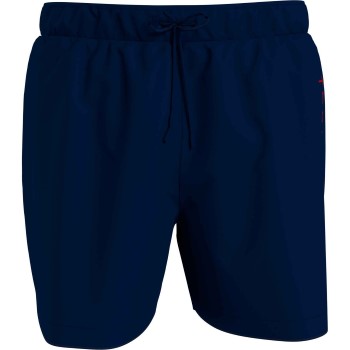 Tommy Hilfiger Badebukser Medium Drawstring Swimshorts Blå polyester Medium Herre