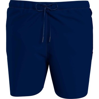 Tommy Hilfiger Badebukser Medium Drawstring Woven Swimshorts Marineblå polyamid X-Large Herre