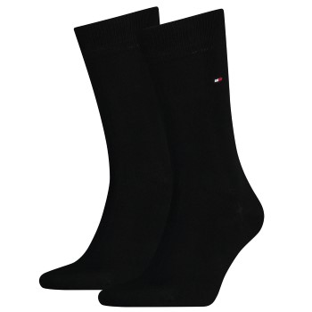 Tommy Hilfiger Legwear Tommy Hilfiger Strømper 2P Men Classic Sock Sort Str 43/46 Herre