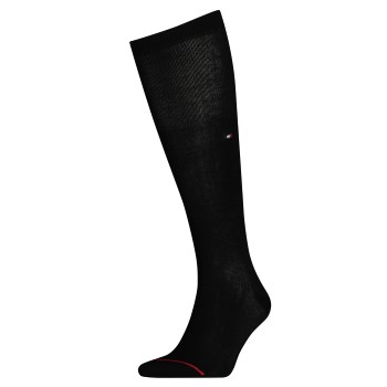 Tommy Hilfiger Legwear Tommy Hilfiger Strømper Men Tailored Mercerize Knee-high Sort Str 39/42 Herre