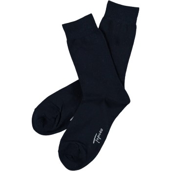 Topeco Strømper Men Classic Socks Plain Marineblå Str 45/48 Herre