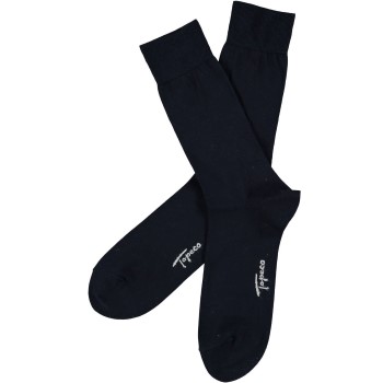 Topeco Strømper Men Socks Plain Dress Sock Marineblå Str 45/48 Herre