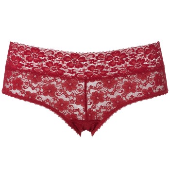 Triumph Trusser Lace Hipster 15 Rød polyamid Small Dame