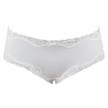 Triumph Trusser Micro and Lace Hipster White Hvid polyamid Small Dame