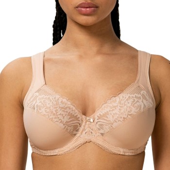 Triumph Bh Modern Lace Cotton W02 Beige B 75 Dame