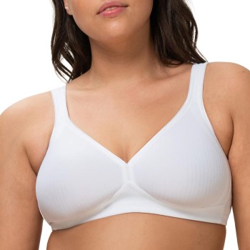 Triumph Bh Modern Soft Cotton Soft Bra Hvid A 80 Dame