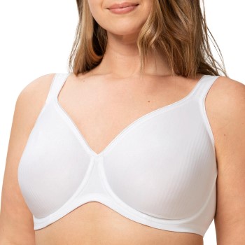 Triumph Bh Modern Soft Cotton Underwire Bra Hvid B 80 Dame