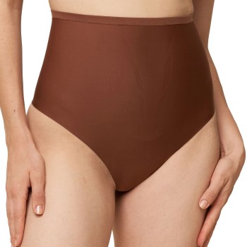 Triumph Trusser Shape Smart Highwaist Thong Brun X-Large Dame