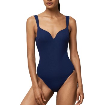 Triumph Summer Glow OWP Padded Swimsuit Marineblå C 40 Dame