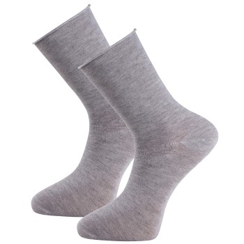 Trofé Trofe Bamboo Loose Socks Strømper Grå Str 35/38 Dame